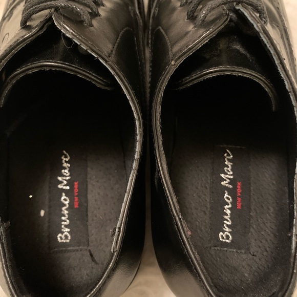 Mens Bruno Marc classic wingtip oxford brogue Dress Shoes sz 7 - Picture 8 of 11